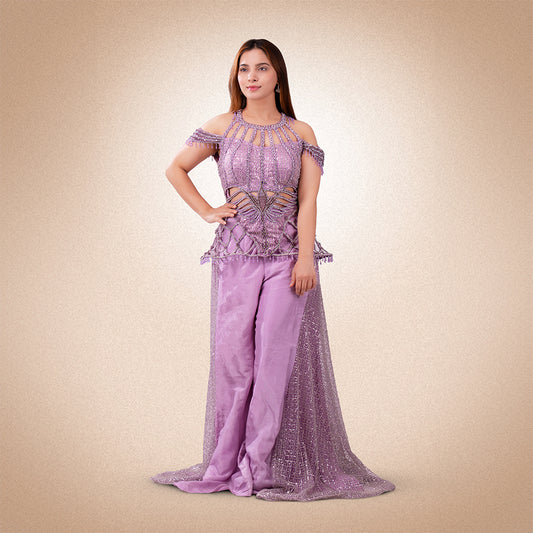 Purple dress
