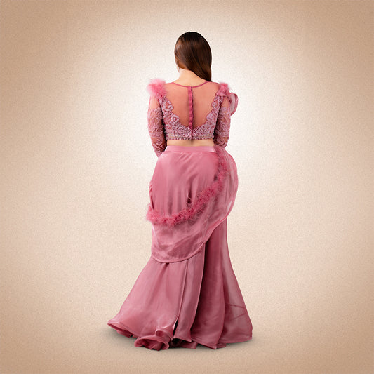 pink dres